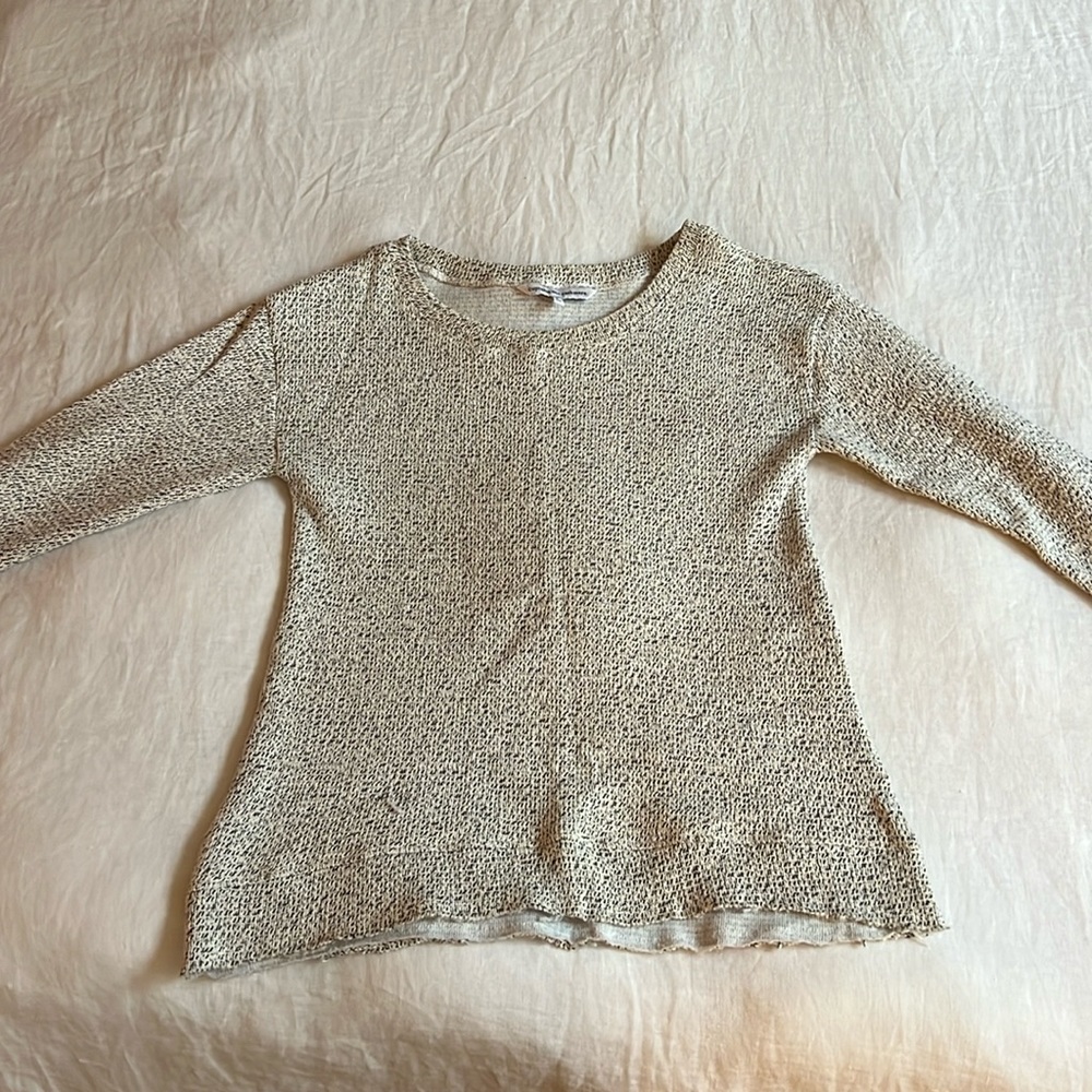 Cupcakes and Cashmere grey/white sweater